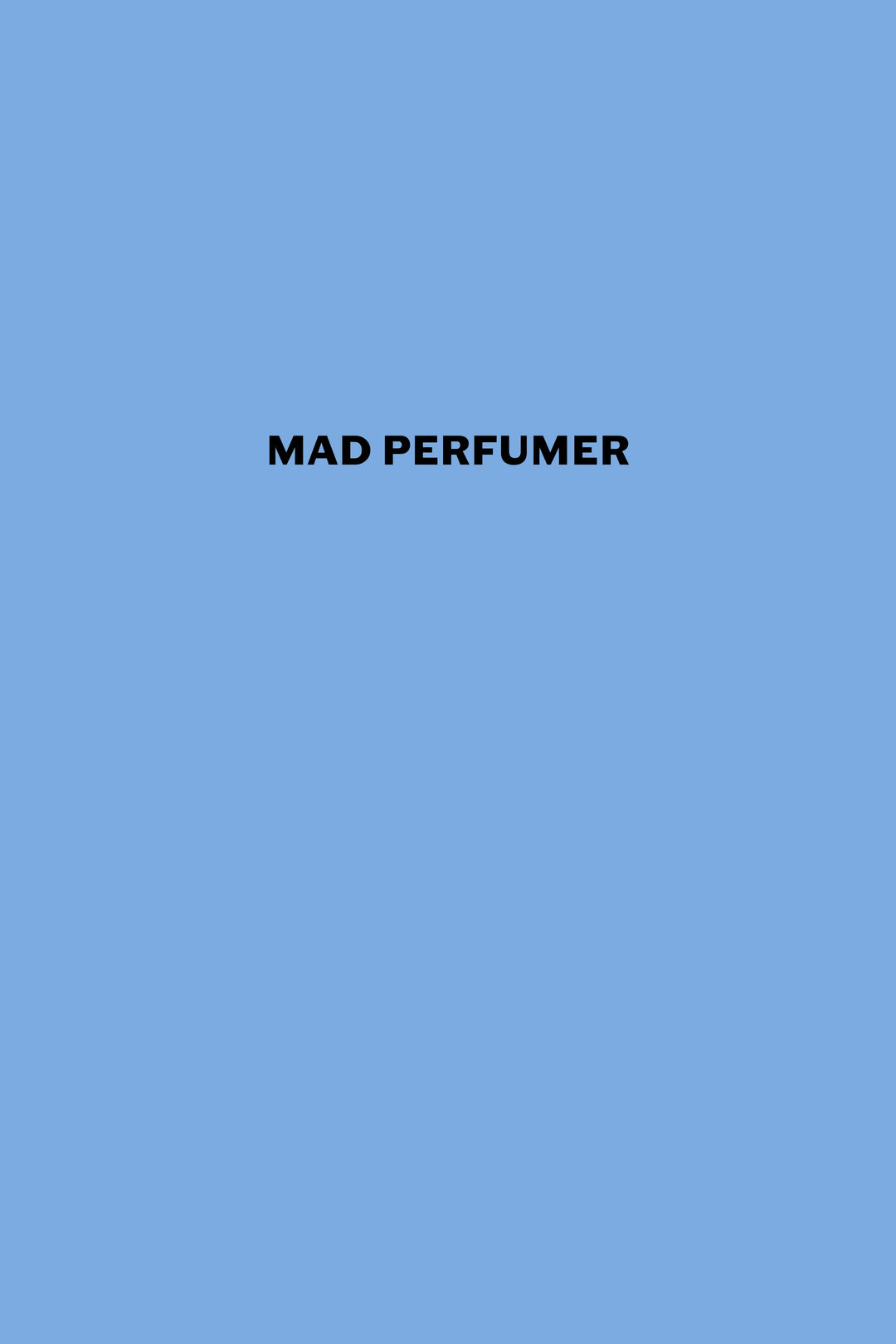Perfume Workshop in New Orleans